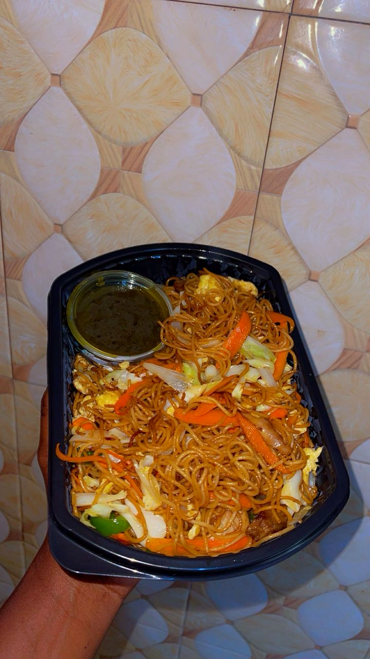 Loaded meal from Norma’s Foodlynk